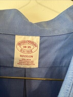 Brooks Brothers Light Blue Oxford Dress Shirt